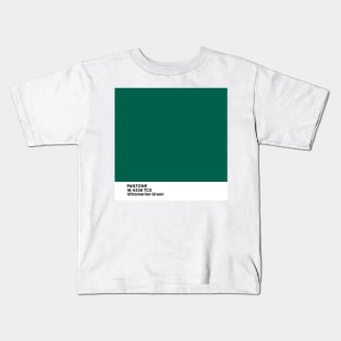 pantone 18-5338 TCX Ultramarine Green Kids T-Shirt